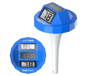 RainPoint BALDRTHERM B0705T / Schwimmbadthermometer / solarbetrieben / Messbereich -9 bis 80 °C