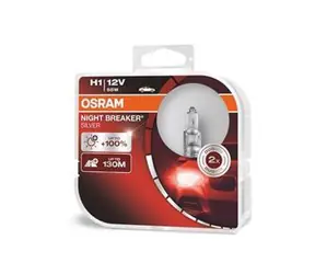 OSRAM H1 Night Breaker Silber +100% / Autolampe / 2er-Set