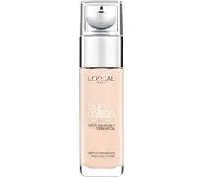 L'Oréal Paris True Match Super-Blendable Foundation Makeup 30 ml 1N Ivory