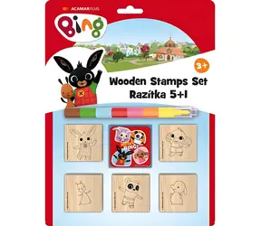 JIRI MODELS Bing Stempel / 5+1 Stück / Wachssiegel 7 Farben