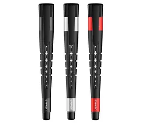 USAMS SJ198LZ01 schwarz / Lade- und Datenkabel 3-in-1 / Lightning / Stift + Ständer / 12 cm