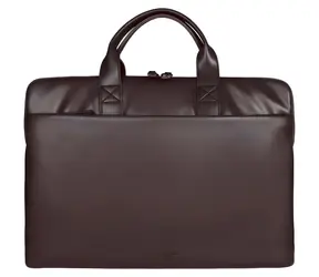 Tucano Isotta Superslim Aktentasche, dunkelviolett / Laptoptasche 15,6" / MacBook Pro 16" / Kunstleder