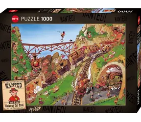 HEYE Puzzle Fast Fred / 1000 Teile / 70 x 50 cm