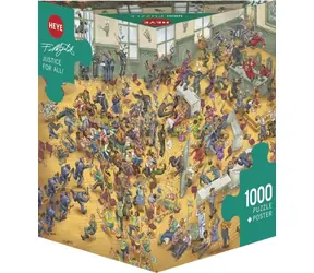 HEYE Puzzle Gerechtigkeit für alle! / 1000 Teile / 70 x 50 cm