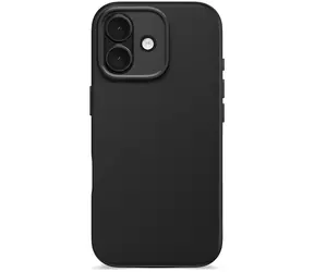 Decoded Antimikrobielle Silikon-Rückseite für iPhone 17, schwarz / Schutzhülle / Silikon / Antimikrobiell