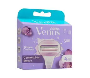 Gillette Venus Comfortglide Breeze Ersatzköpfe, 4 Stück