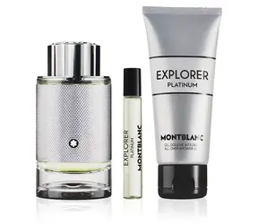 Montblanc Explorer Platinum Eau de Parfum 100 ml ~ Eau de Parfum 100 ml + Duschgel 100 ml