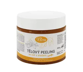 Pleva Körperpeeling mit Honig und Salz (Vanille) 300 g