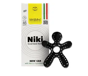 Mr&Mrs Fragrance Niki Auto-Lufterfrischer-Nachfüllpackung / Duft hält bis zu 45 Tage