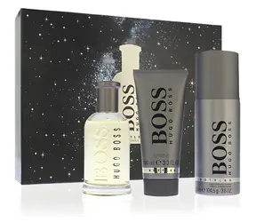 Hugo Boss Boss Eau de Toilette 100 ml (Flasche) ~ Eau de Toilette 100 ml + Duschgel 100 ml + Deospray 150 ml