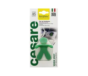 Mr&Mrs Fragrance Cesare Warm Spicy Green / Auto-Lufterfrischer / Fruchtig-orientalischer Duft