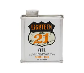 18.21 Man Made Bart-, Haar- & Hautöl Noble Oud Mehrzweck-Bartöl 60 ml