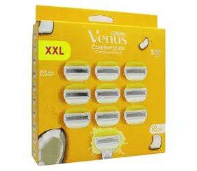 Gillette Venus Comfortglide Coconut & Olay Ersatzköpfe, 10 Stück
