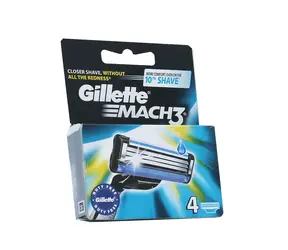 Gillette Mach3 Ersatzköpfe, 4 Stück