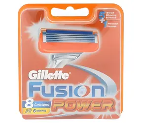 Gillette Fusion5 Power Ersatzklingen, 8 Stück