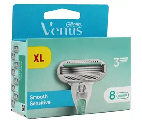 Gillette Venus Smooth Sensitive Ersatzköpfe, 8 Stück
