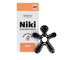 Mr&Mrs Fragrance Niki Pure / Nachfüllpackung für Auto-Lufterfrischer