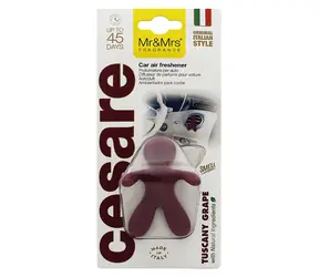 Mr&Mrs Fragrance Cesare Tuscany Grape Purple / Auto-Lufterfrischer / Fruchtig-orientalischer Duft