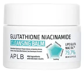 APLB Glutathion-Niacinamid Reinigungsbalsam Gesichts-Make-up-Entferner 80 ml