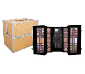2K Super Model Beauty Train Case Dekorative Kassette 122,6 g Gold