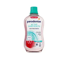 Parodontax Active Zahnfleischgesundheit Mundspülung mit frischer Minze, 500 ml