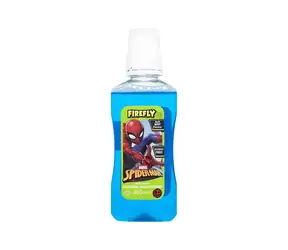 MARVEL Spiderman Firefly Mundspülung mit Fluorid gegen Karies, 300 ml