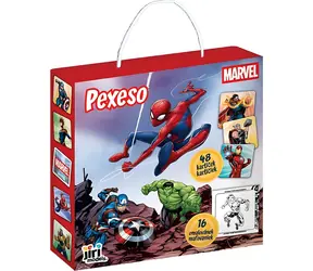 JIRI MODELS MARVEL Pexeso / 48 Karten / Malbuch