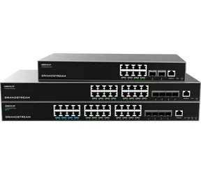 Grandstream GWN7812P / Switch / L3 Managed / 16x RJ45 1Gb PoE+ / 4X SFP+ / 240W PoE
