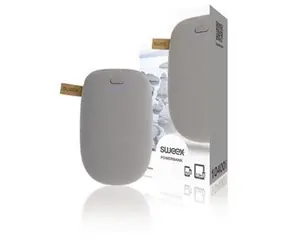 Sweex Powerbank 10400 mAh grau / Powerbank / Lithium ION / USB