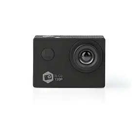 Nedis Action-Kamera / 1-Zoll-Bildschirm / 720p 30fps / 5 MP / Wasserdicht bis: 30 m / 90 Min. / WLAN / Android