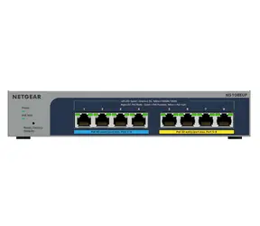 Netgear MS108EUP / Switch / 4- Port / 2,5 Gbit/s / PoE++ / 230 W