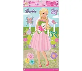 Prime Selbstklebende 3D-Dekoration Disney Glow Barbie / Aufkleber
