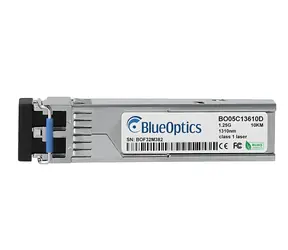 BlueOptics BO05C13610D / SFP-Transceiver / 1000BASE-LX / Singlemode / LC / 1310 nm / 10 km / Netgear -kompatibel