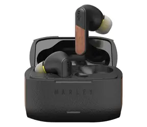 Marley Trenchtown ANC - Signature Black / Kabellose In-Ear-Kopfhörer mit Mikrofon / ANC / IPX5 / bis zu 24 Stunden Akkulaufzeit