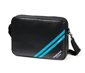 NGS Radical Street Design Messenger-Tasche, schwarz / Laptoptasche / bis zu 13,3 Zoll / PVC / 570 g