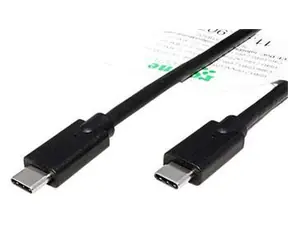 Roline USB-C(M) - USB-C(M) 2 m schwarzes Kabel / USB 20 Gbit/s (3.2 Gen 2x2) / PD 100 W