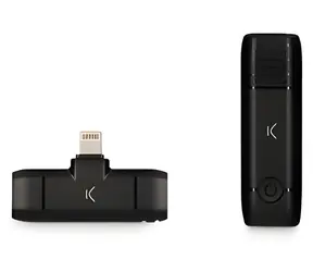 Ksix Funkmikrofon für Smartphones / Mikrofon / Lightning-Anschluss / 10 Stunden Akkulaufzeit