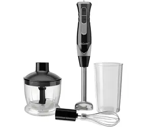 Maestro MR-566 schwarz / Stabmixer / 500 W / 2 Geschwindigkeitsstufen / Turbo / Zerkleinerer 600 ml