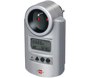 Brennenstuhl Primera-Line PM231E / Steckdosen-Wattmeter / Leistungs- und Strommessung