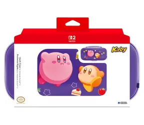 HORI Switch 2 Vault Case Kirby und Waddle Dee / Hülle / für Nintendo Switch 2 / bis zu 10 Spielkarten