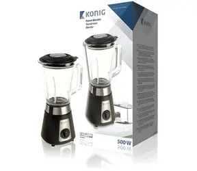 König BLACK S LINE SB10 schwarz / Tischmixer / 500 W