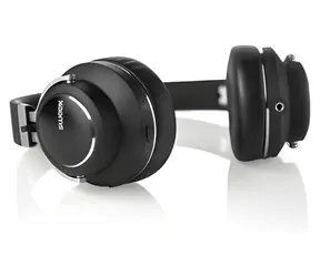 Sweex Over-Ear-Kopfhörer, schwarz / Kopfhörer / Bluetooth / Mit Mikrofon / Kabellänge 1,2 m