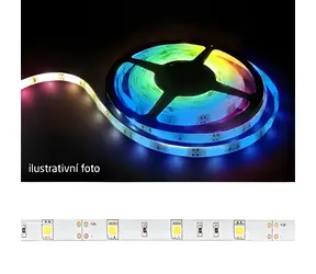 Tipa LED-Streifen 5050 RGB 5 m / LED-Streifen / 30 LEDs/m / 7,2 W/m / IP54 / Unterputz