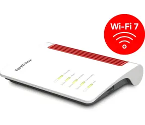AVM FRITZ! Box 7630 weiß / Router / Wi-Fi 7 / 3600 Mbit/s / 4X LAN / 1x USB 3.2 Gen2 / Firewall
