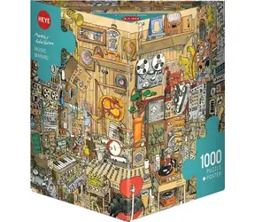 HEYE Puzzle Music Maniac / 1000 Teile / 70 x 50 cm