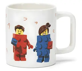 Lego -Tasse Liebe / Tasse / Keramik / 300 ml