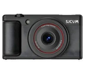 SJCAM ZV200 schwarz / Vlogging-Kamera / 5K-Video / 80-MP-Foto / 6-Achsen-Stabilisierung / drehbares Display