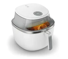 Philips Ovi XL 3000 NA341/10 weiß / Heißluftfritteuse / 2000 W / 7,2 l / Touch-Bedienung / LED-Display