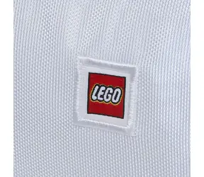 Lego Signature Brick Bauchtasche weiß / 2,5 l / 25 x 14 x 9 cm / ab 3 Jahren