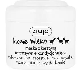 Ziaja Haarmaske mit Ziegenmilch zur Stärkung des Haars, 200 ml
